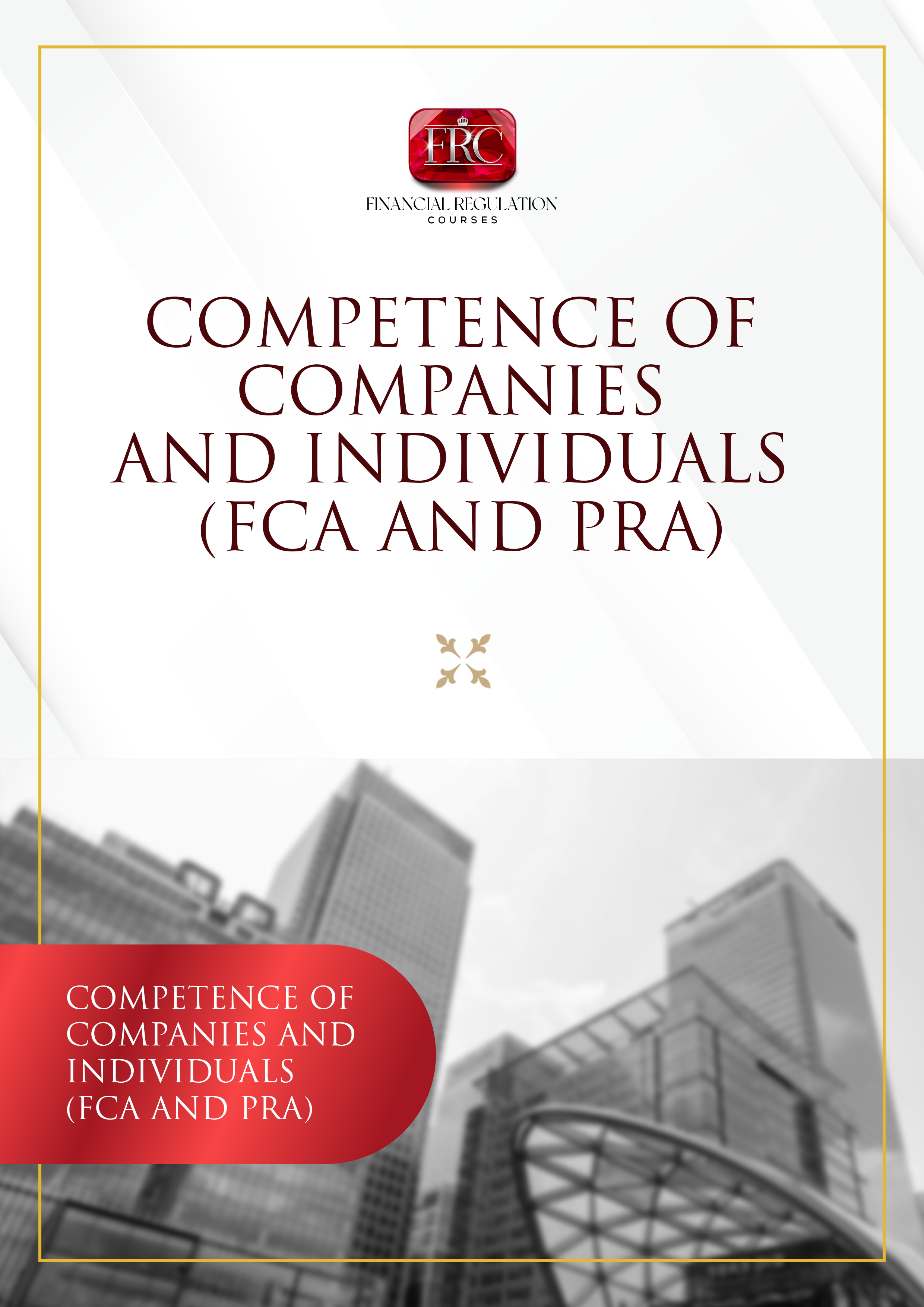 Competence of Companies and Individuals